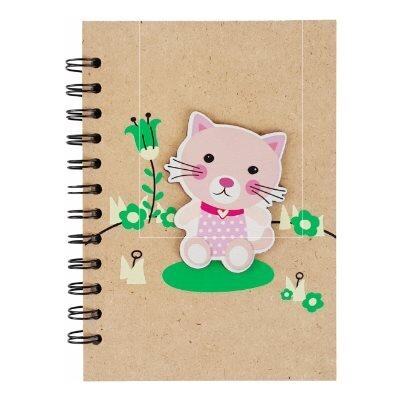 Cahier de notes en bois 5x7 (K3-6)