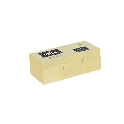 Notes autocollantes 1.5x2 Jaune (Prix pour 12) (H2-4)