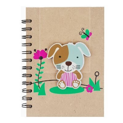 Cahier de notes en bois 5x7 (K3-6)