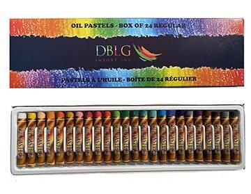 Pastels a l'huile PQT 24 (I2-5)