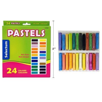 Pastels seches  PQT 24. *48724 (I2-7)