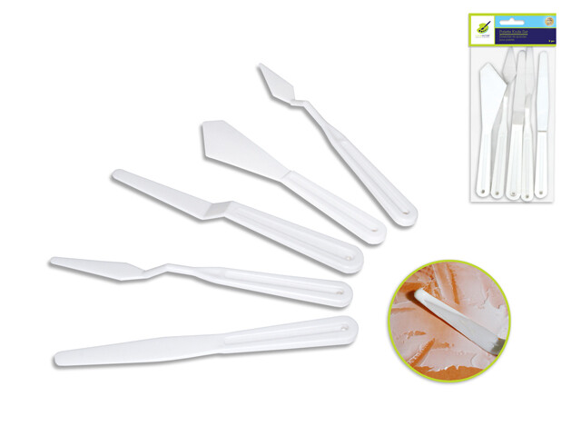 Ensemble de couteau a peinture 5 mcx (J2-7)