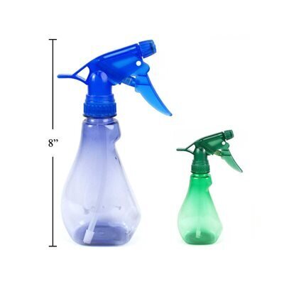 Bouteille vaporisateur 250ml 2 COUL. ASST VERT ET BLEU (k2-4)