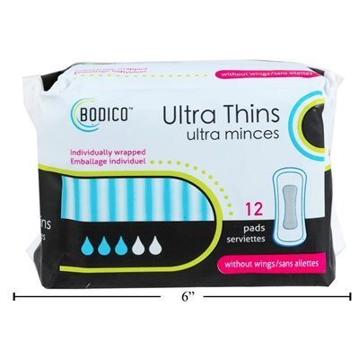 Serviettes hygiéniques (12) ultra minces (E4-3)