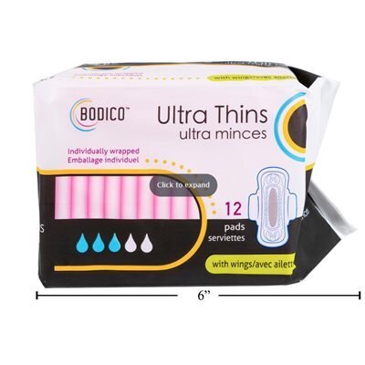 Serviettes hygiéniques Ultra minces (12) (E4-3)