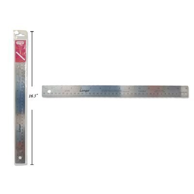 Règle métal dessous en liège 15 po / 38 cm (H2-3)