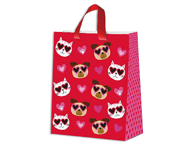 Sac cadeau chien et chat large (C10-3) (SV)#