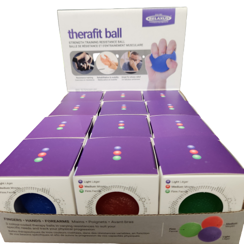 Balle de resistance et d'entrainement musculaire THERAFIT BALL ( reviens a 2.50 unités) (B9-4)