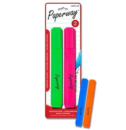 SURLIGNEUR (2) 5MM COULEURS ASST. (H3-5)