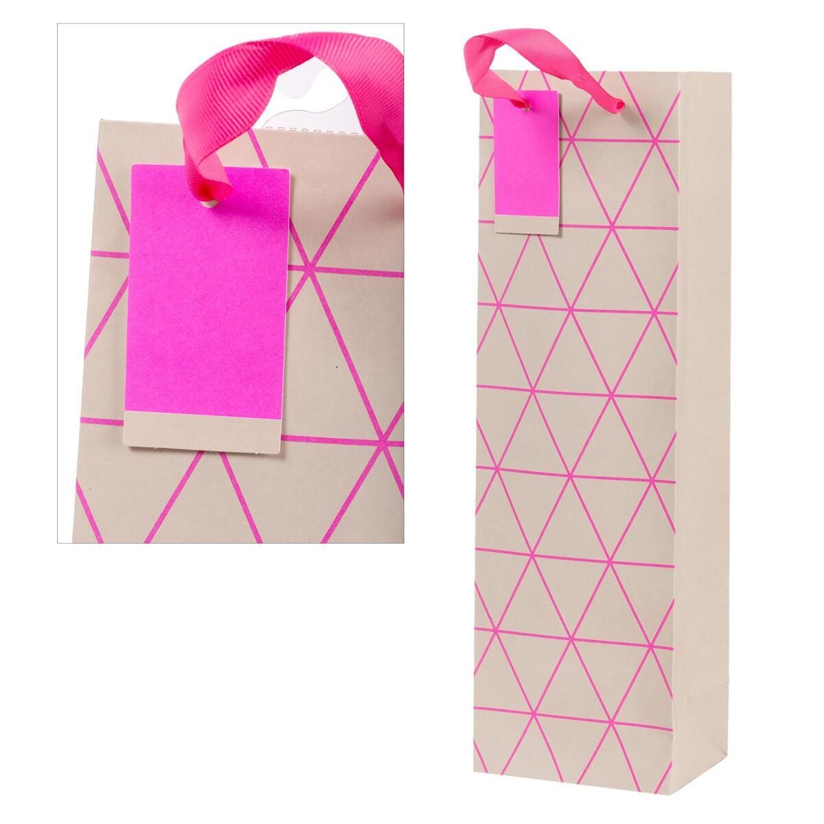 SAC CADEAU KRAFT LIGNE A VIN (C4-3)