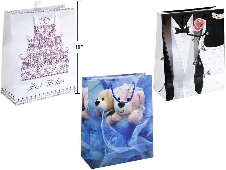 SAC CADEAU MARIAGE JUMBO 12x16 (C4-10) (DIS)