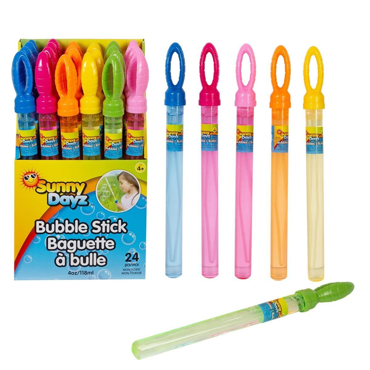 BATON DE BULLE 14.5" 4OZ EN PRÉSENTOIR DE 24 (ETE)#