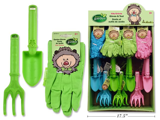 PRÉSENTOIR DE COMPTOIR DE GANTS ET OUTILS DE JARDIN, 122 MCX (REVIENS A 2.00UNITÉS) (ETE)#