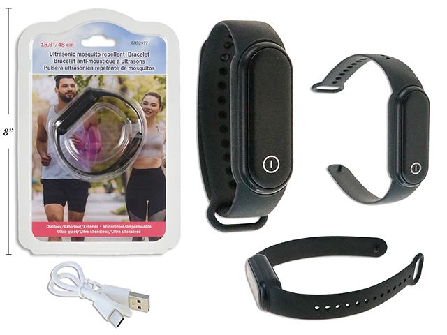 BRACELET ULTRASONIC ANTI-MOUSTIQUES (ETE)