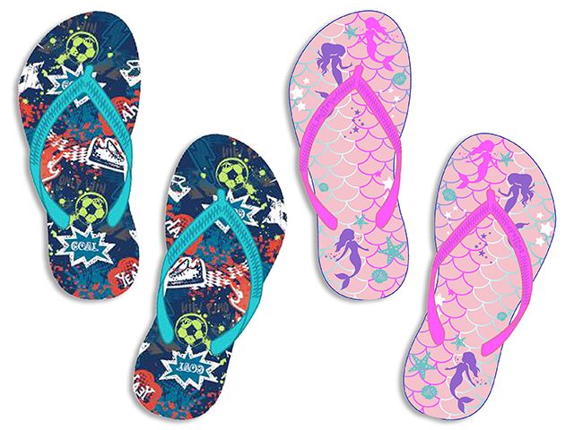 SANDALE FLIP FLOP POUR ENFANT GR. 11 - 3 (ETE)#