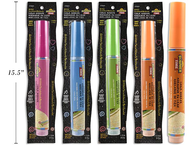 MARQUEUR DE CRAIE 12PO 35G (ETE)#