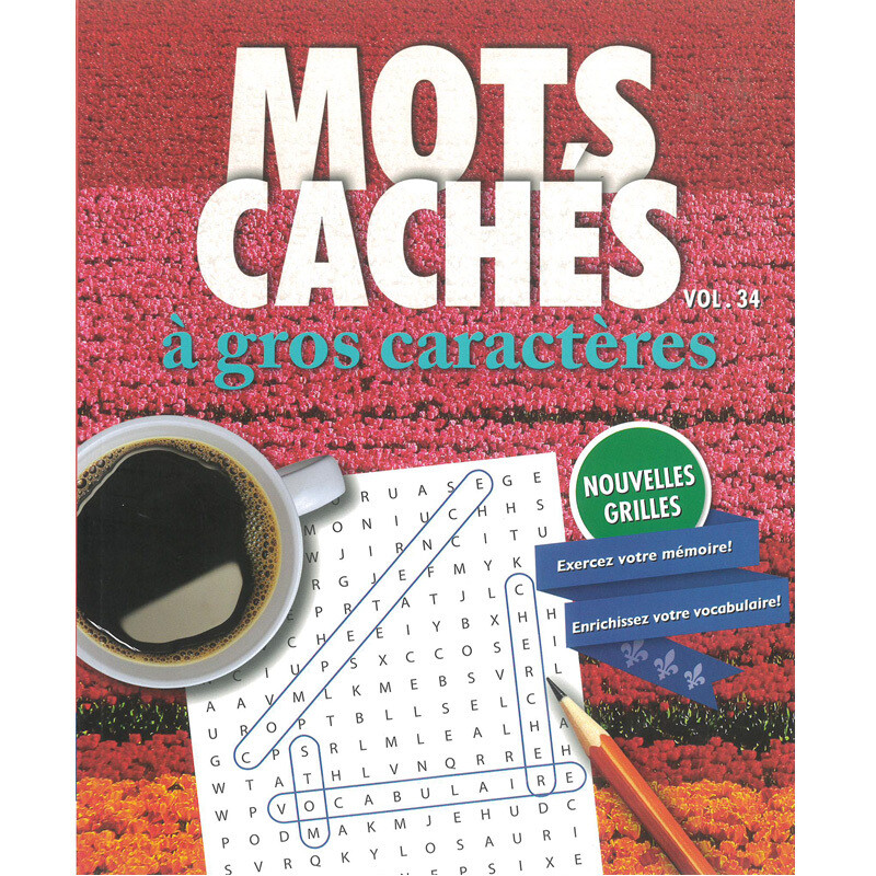 LIVRE DE MOTS CACHES , SUDOKU GROS CARACTERE  (B5-3)