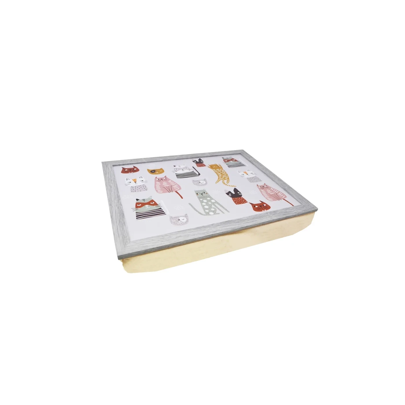 PLATEAU COUSSINE CHATS MODERNES(H5-1)