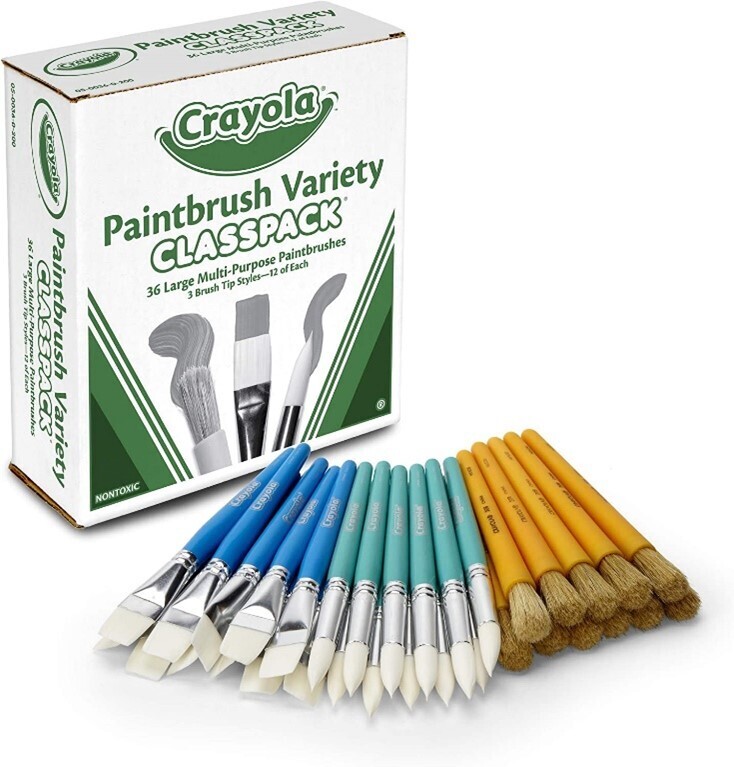 Assortiment 36 pinceaux(K5-5)