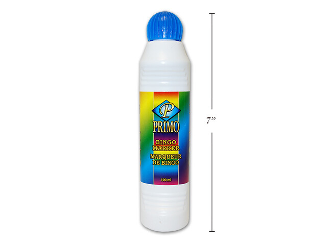 MARQUEUR À BINGO BLEU 100 ML(H2-2)