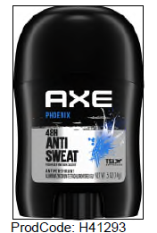 ANTISUDORIFIQUE AXE 14 GR (E3-2)
