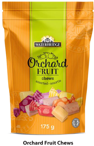 BONBONS AU FRUITS A MACHER 175G (ÉTÉ)