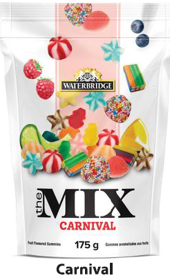 SAC DE BONBONS MIX CARNIVAL 175G (ÉTÉ)