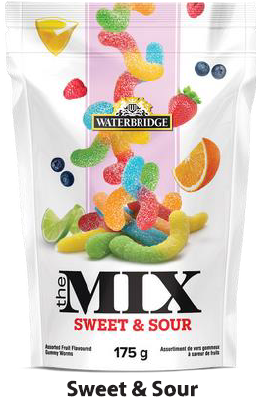 SAC DE BONBONS MIX SWEET &amp; SOUR 175G (ÉTÉ)