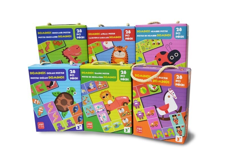 JEUX EDUCATIFS DOMINOS 28 MCX (A10-3)(DIS)