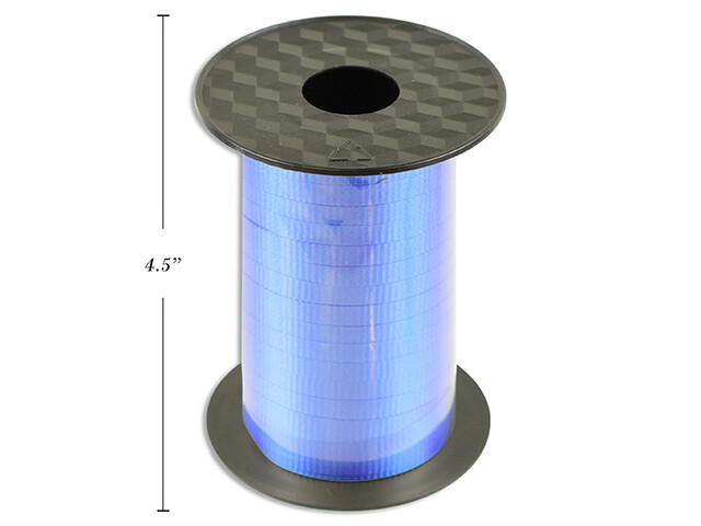 RUBAN A FRISÉ BLEU ROYAL 300PI (D6-0)