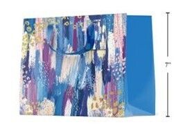 SAC CADEAU HORIZONTAL BLEU JUMBO 12x16 (C2-8)