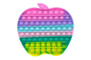 POP IT POMME 30CM JEU AVEC DES(A9-TOP)