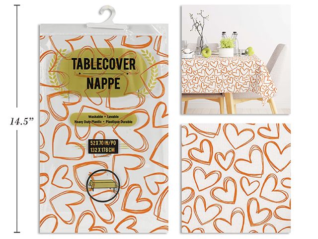 NAPPE COEUR 52x70 ENDOS FLANNEL (SV)#
