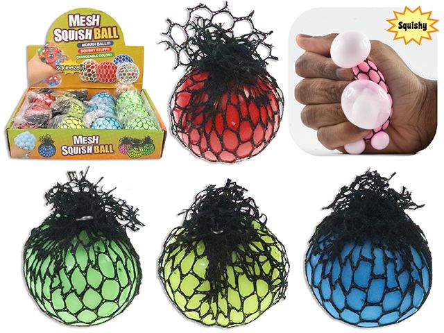 BALLE DE STREES SQUISHY PRES 12(A1-6)(DIS)