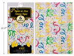 PAPIER DE SOIE PQT 6  SERPENTIN (D4-2)