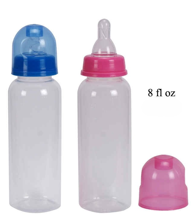 BIBERON 8 OZ-240ML SANS BPA (A8-3)(DIS)