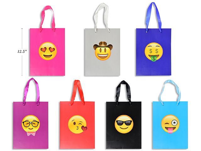 SAC CADEAU LARGE EMOJI 26X32X10(C10-4)