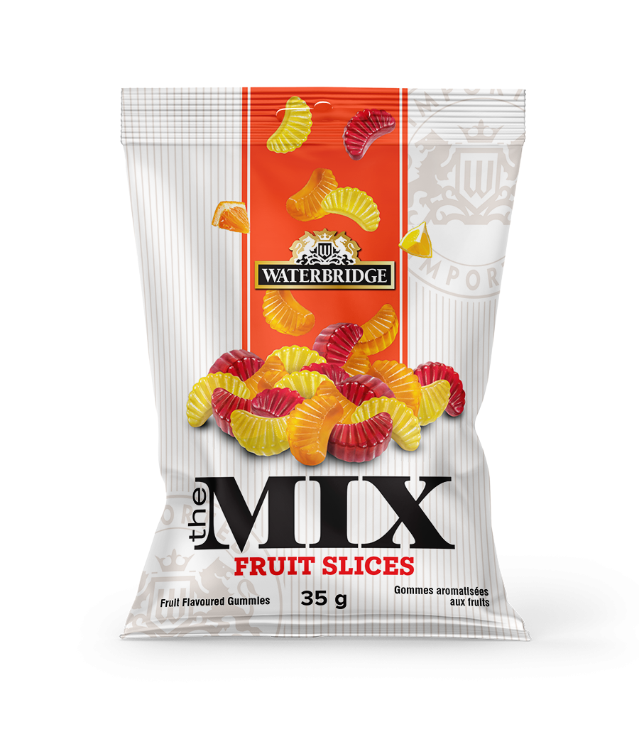 WATERBRIDGE BONBONS FRUITS  DE 35GR *BOITE DE 24 SEULEMENT*