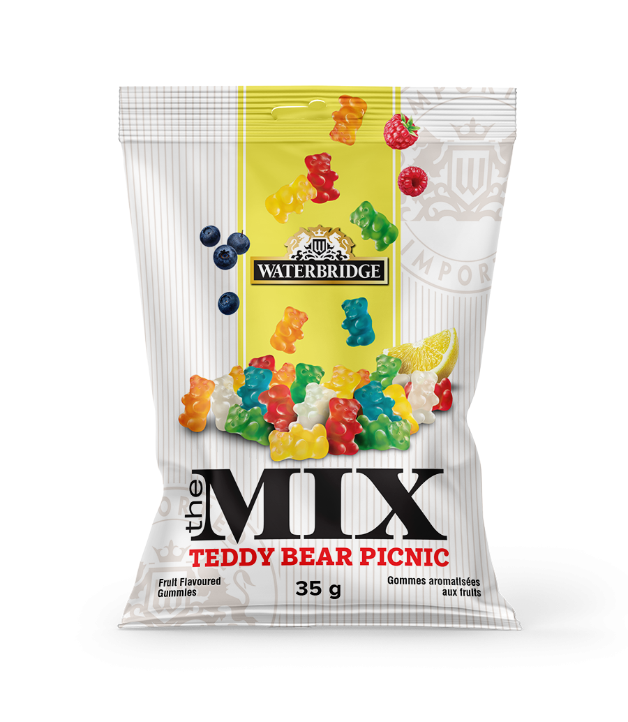 WATERBRIDGE BONBONS OURSON 35GR *BOITE DE 24 SEULEMENT*