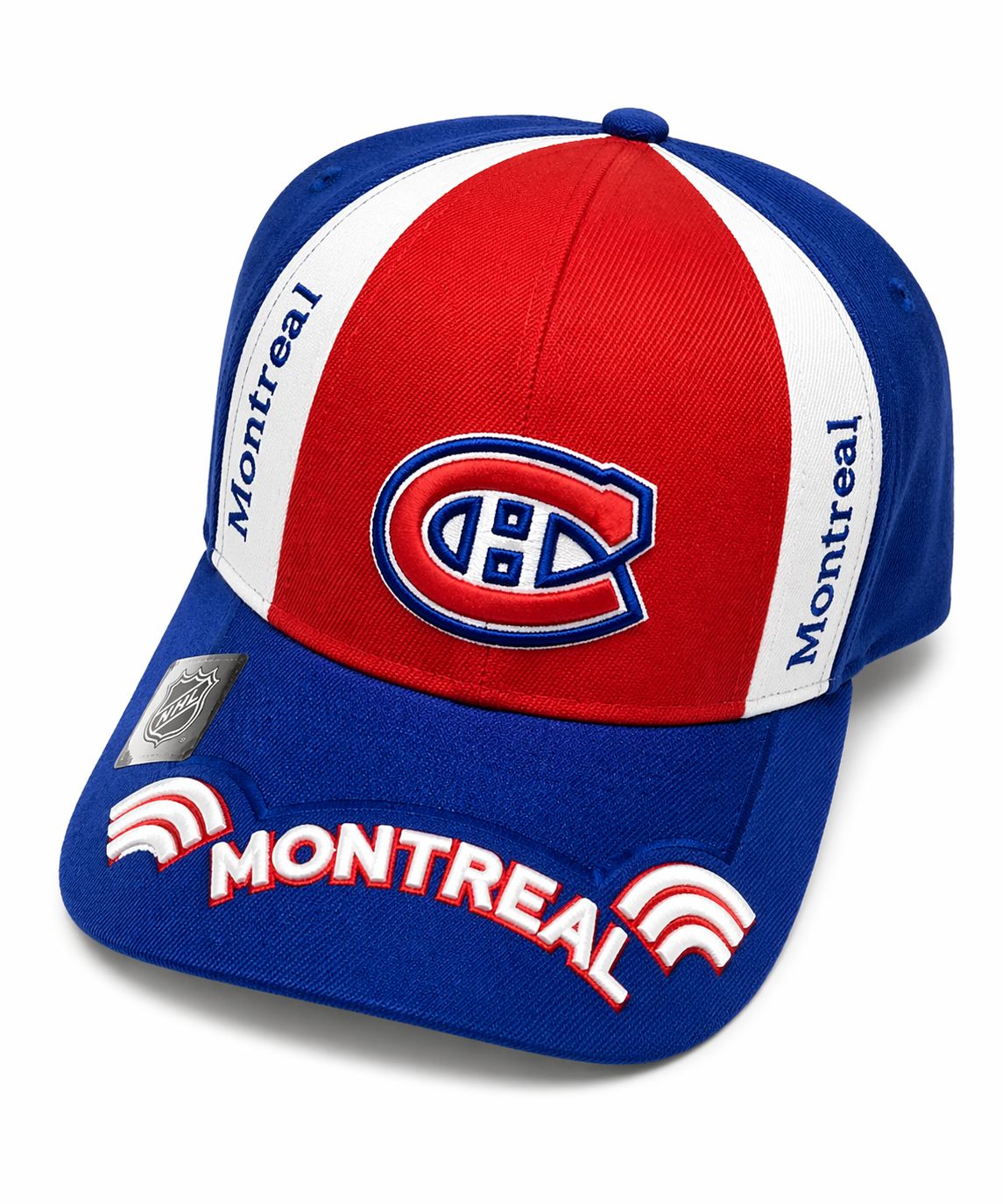 CASQUETTE OFFICEL DU CANADIEN DE MONTRÉAL TRICOLORE