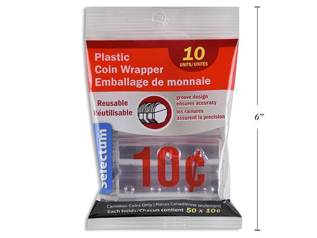 EMBALLAGE POUR 10 CENTS (PQT 10)(I5-1)