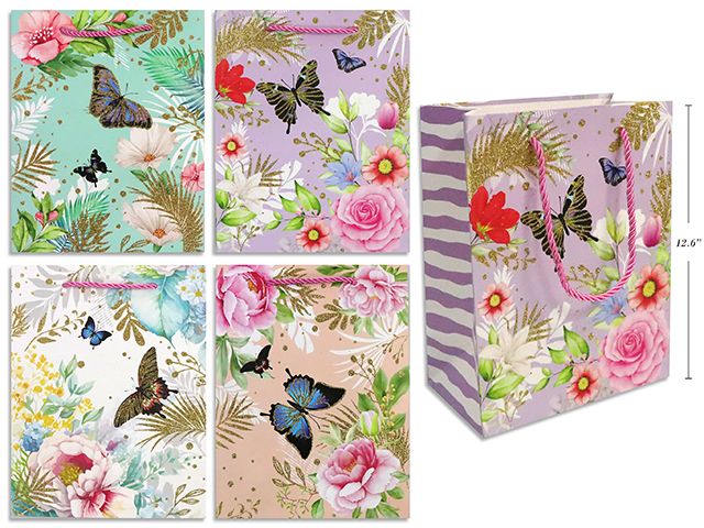 SAC CADEAU LARGE PAPILLON (PQ)