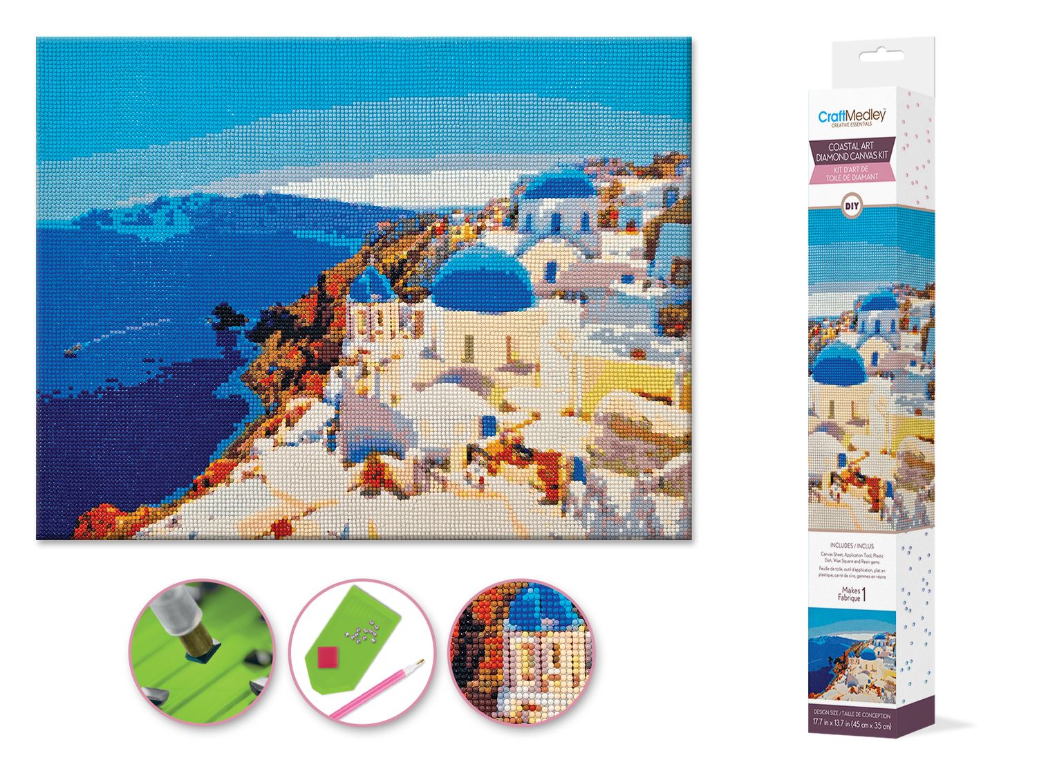 PEINTURE À DIAMANT 15.8X 19.7 PO(B5-2)