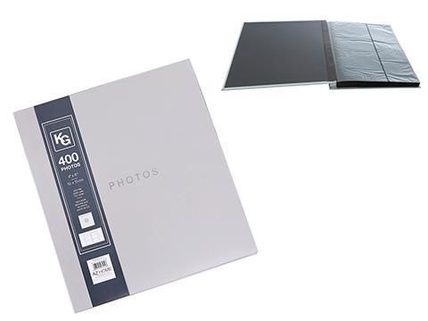 ALBUM PHOTOS GRIS 400 POCHETTE(M5-2)