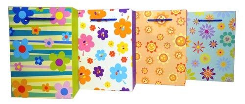 SAC CADEAU PETIT FLEUR TEXTURE 4 ASST (C7-9)