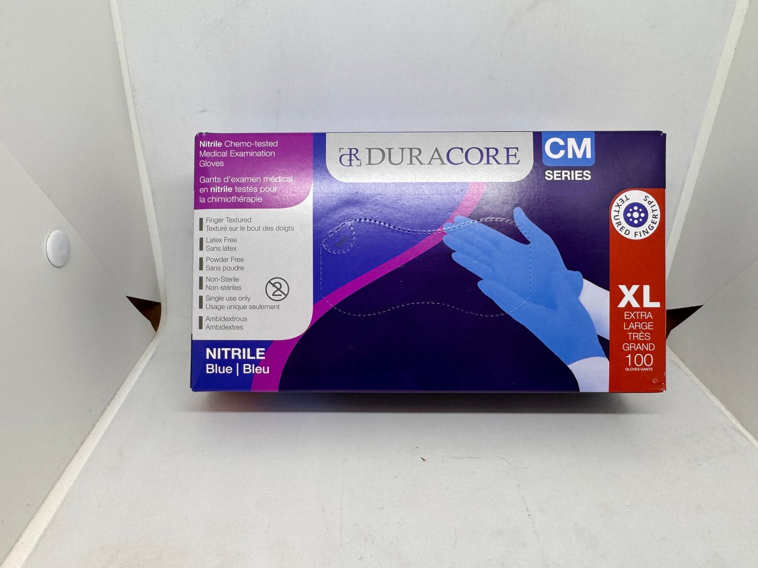 GANT NITRILE BOITE DE 100 X LARGE DURACORE(N4-2)