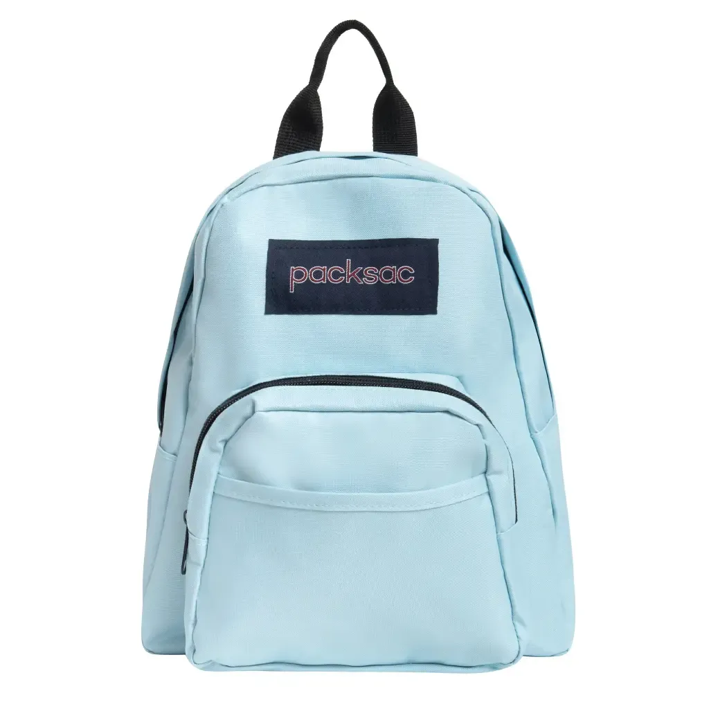 Sac à dos compact 25cm x 11cm x 28cm BLEU POUDRE