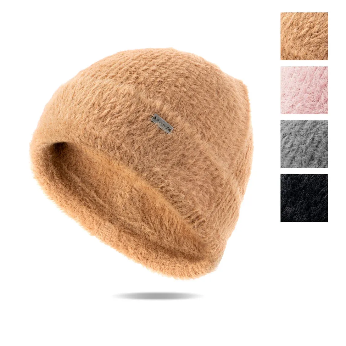 BONNET EN TRICOT DE PLUME ULTRA DOUX BRITT'S KNITS - ASST.24MCX