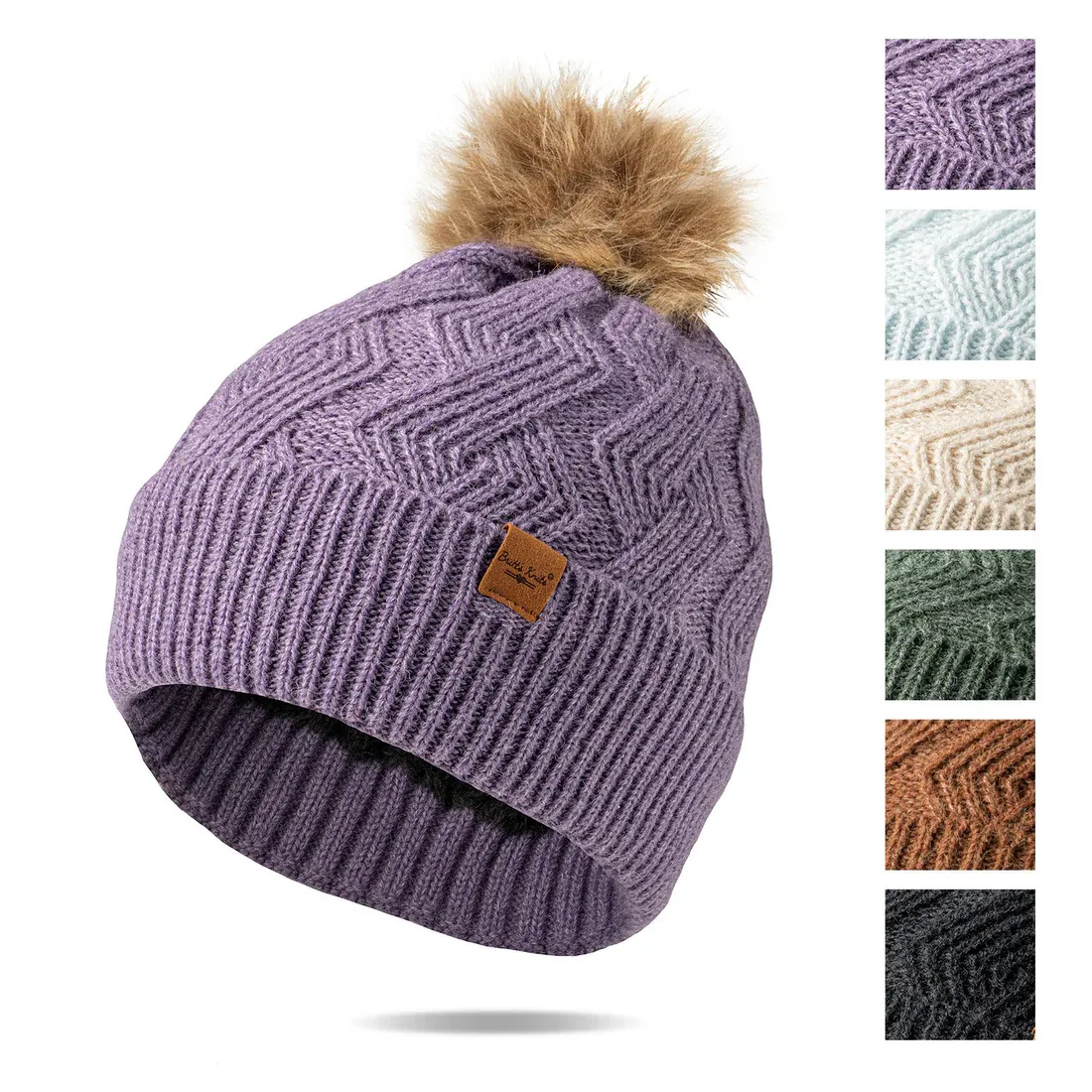 TUQUE A POMPOM MAINSTAY 2.0 BRITT'S KNITS - ASST.24MCX