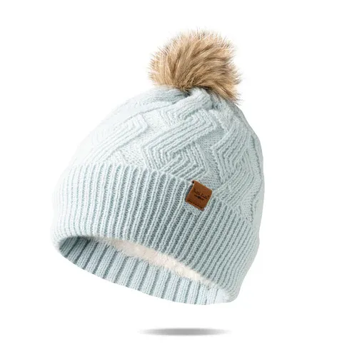 TUQUE A POMPOM MAINSTAY 2.0 BRITT'S KNITS - BLEU CIEL